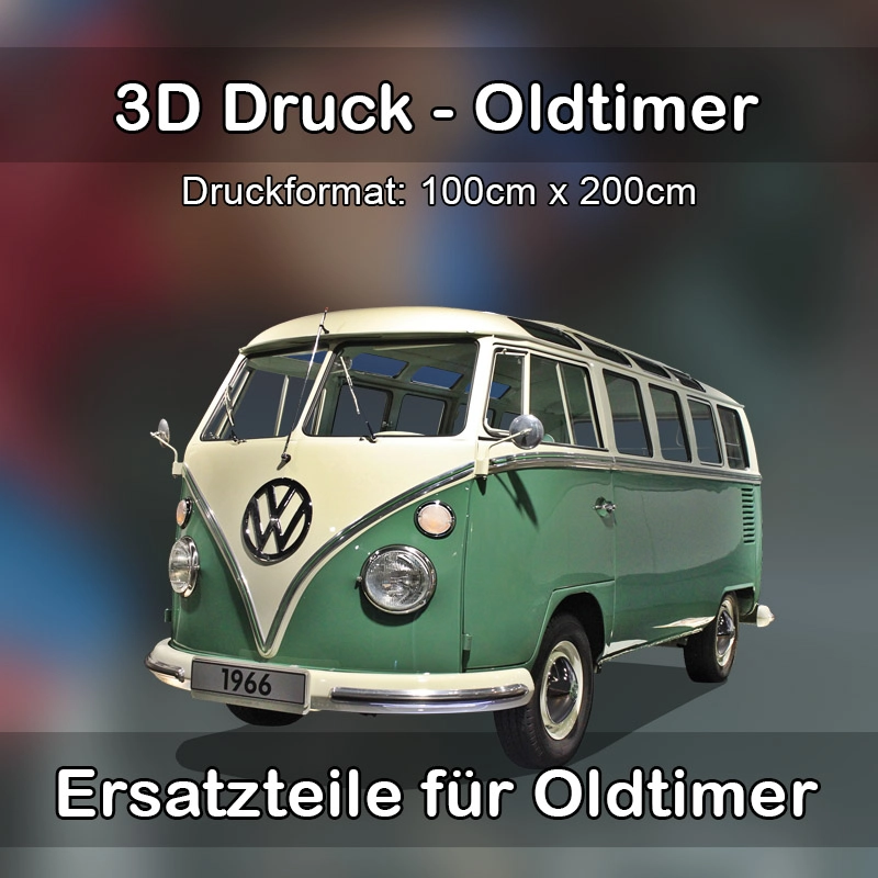 Großformat 3D Druck für Oldtimer Restauration in Walldürn 