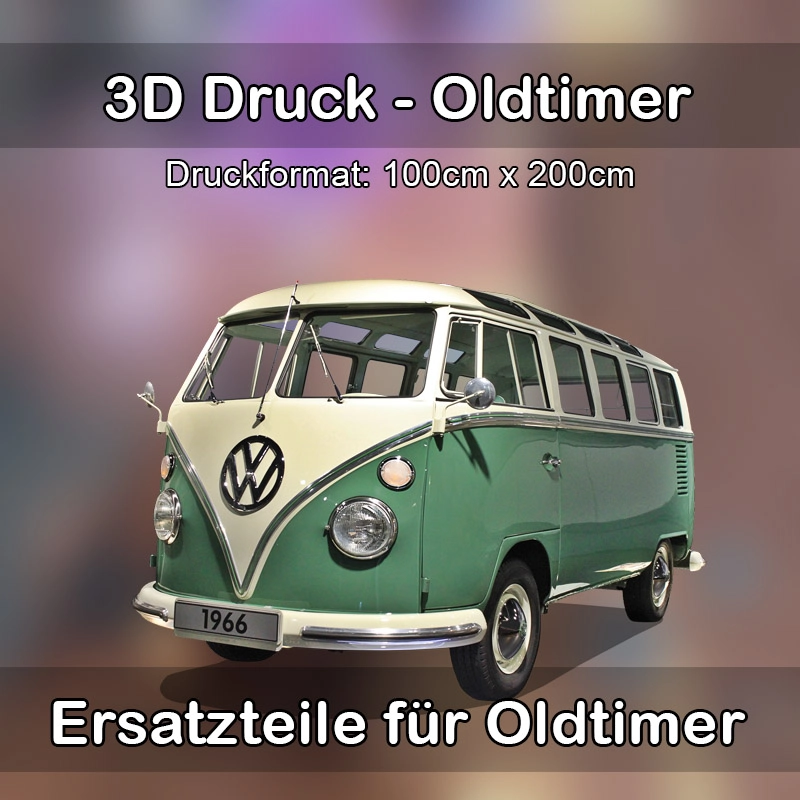 Großformat 3D Druck für Oldtimer Restauration in Wallersdorf 