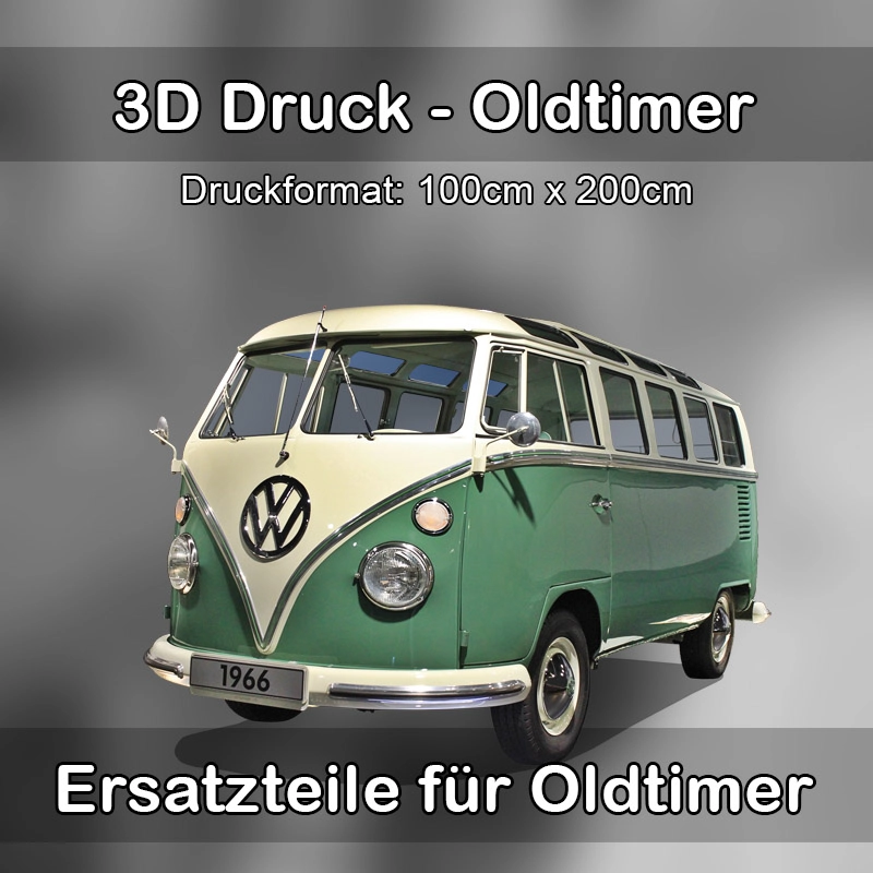 Großformat 3D Druck für Oldtimer Restauration in Wallhausen (Württemberg) 