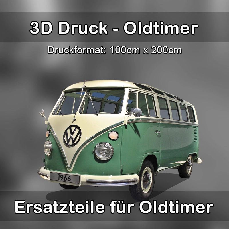 Großformat 3D Druck für Oldtimer Restauration in Waltenhofen 
