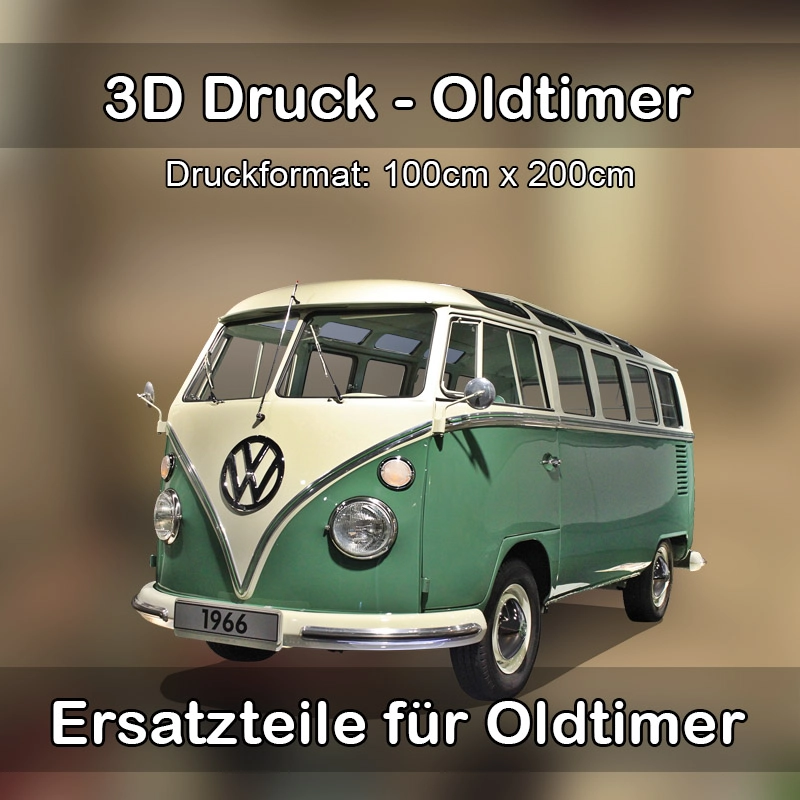 Großformat 3D Druck für Oldtimer Restauration in Waltershausen 