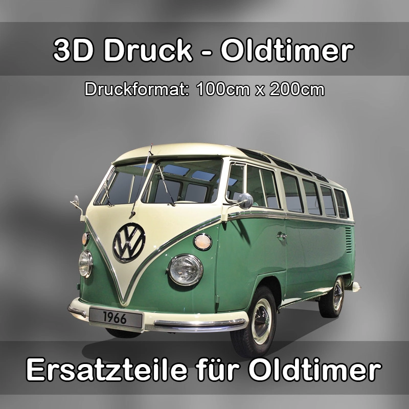 Großformat 3D Druck für Oldtimer Restauration in Wanfried 