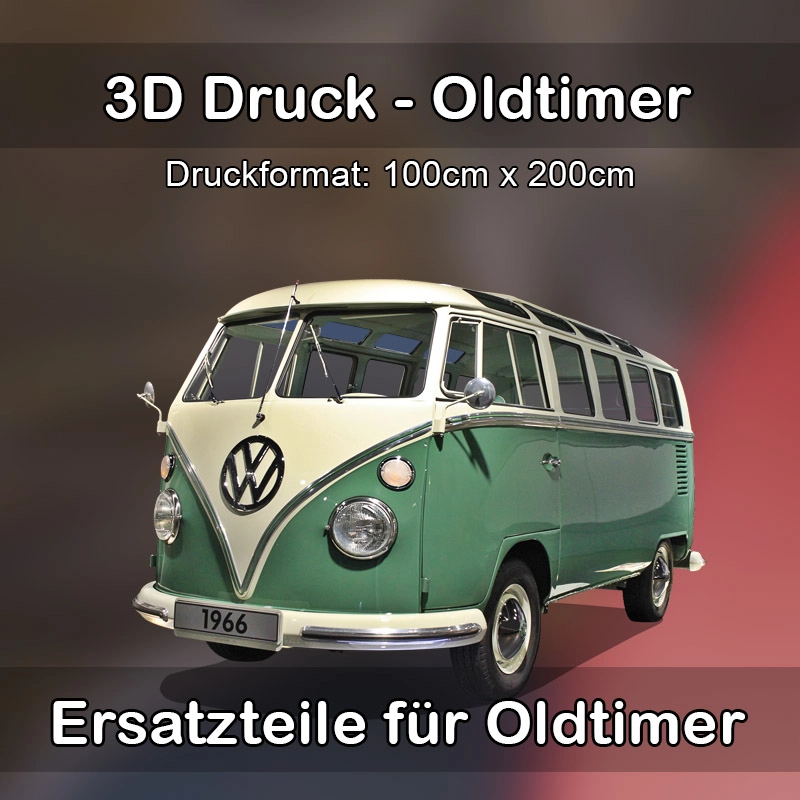 Großformat 3D Druck für Oldtimer Restauration in Wangen im Allgäu 