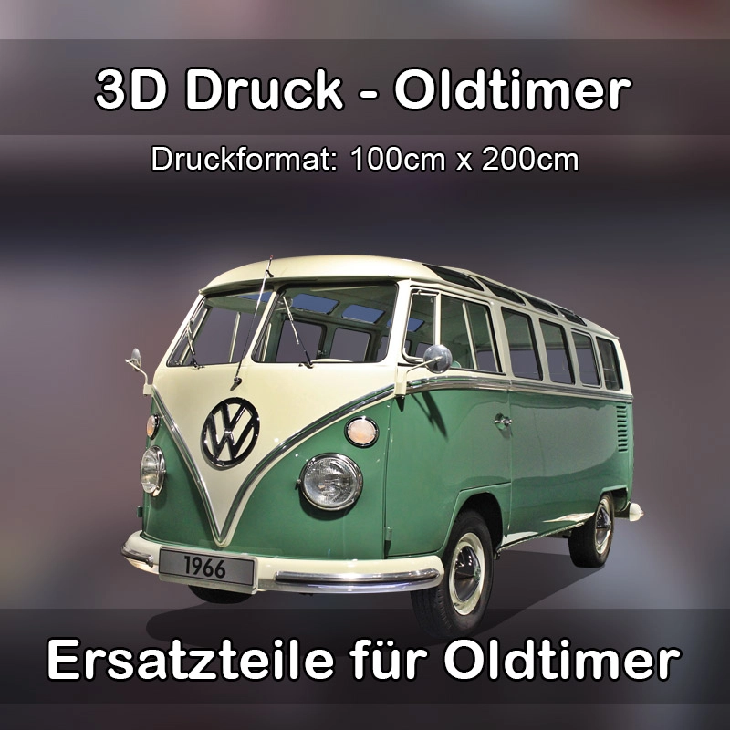 Großformat 3D Druck für Oldtimer Restauration in Wannweil 
