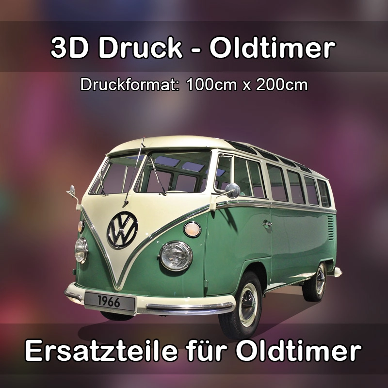 Großformat 3D Druck für Oldtimer Restauration in Waren-Müritz 