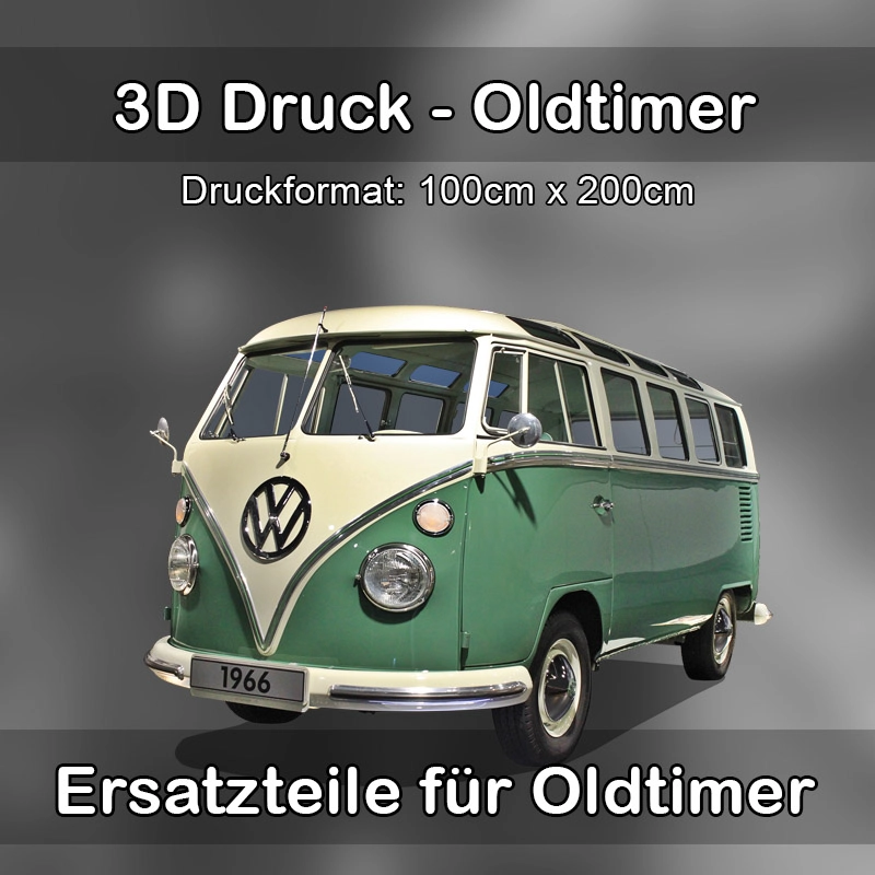 Großformat 3D Druck für Oldtimer Restauration in Warendorf 