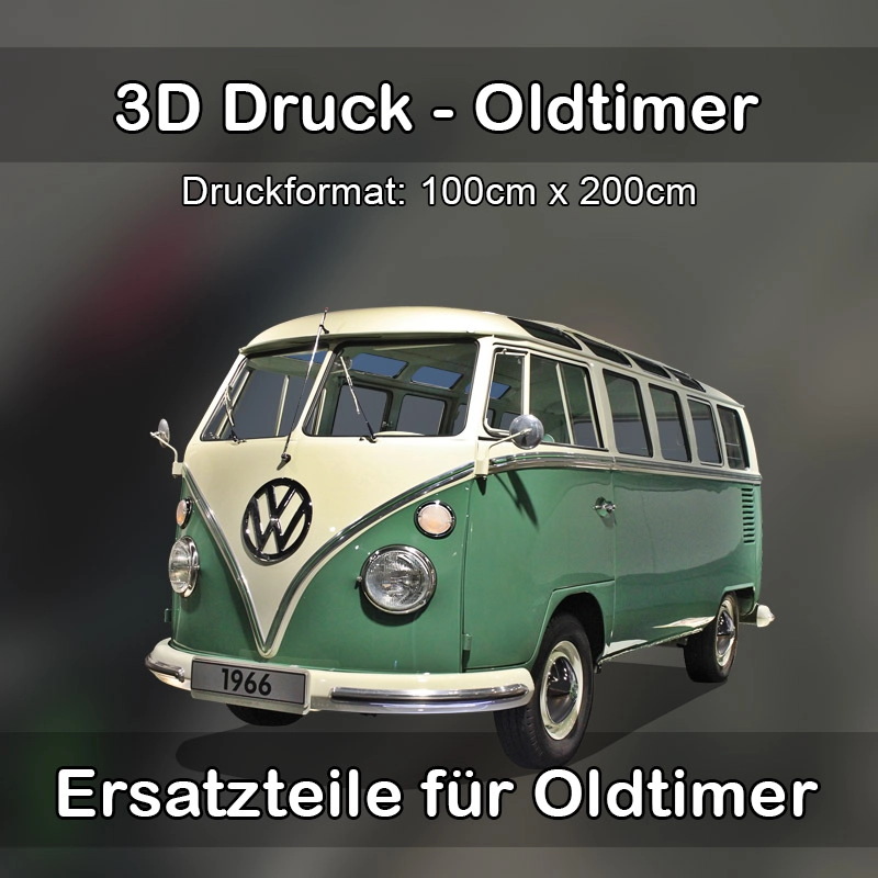 Großformat 3D Druck für Oldtimer Restauration in Warstein 