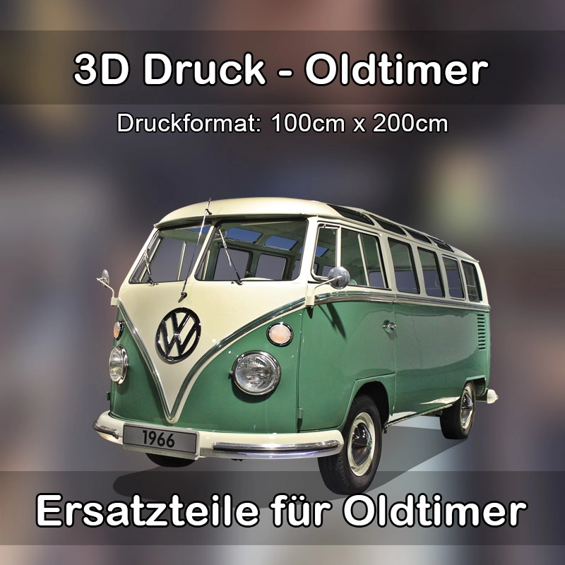 Großformat 3D Druck für Oldtimer Restauration in Wartenberg (Hessen) 