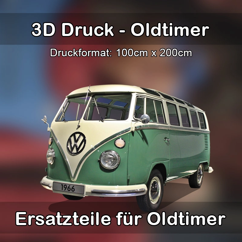 Großformat 3D Druck für Oldtimer Restauration in Warthausen 