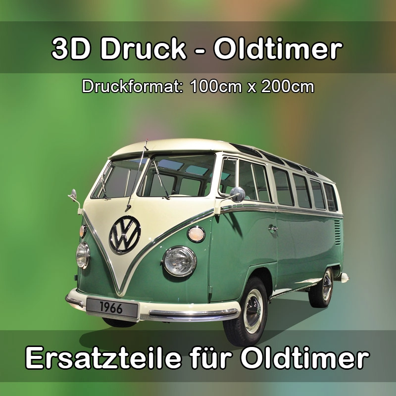 Großformat 3D Druck für Oldtimer Restauration in Wasserburg am Inn 