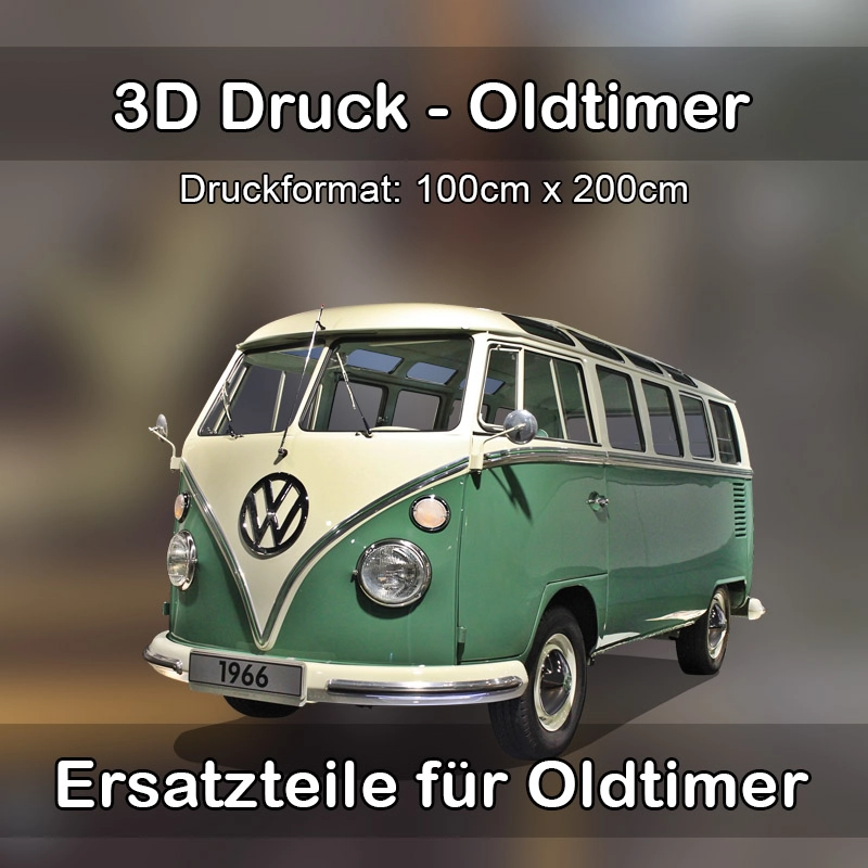Großformat 3D Druck für Oldtimer Restauration in Wasserburg (Bodensee) 