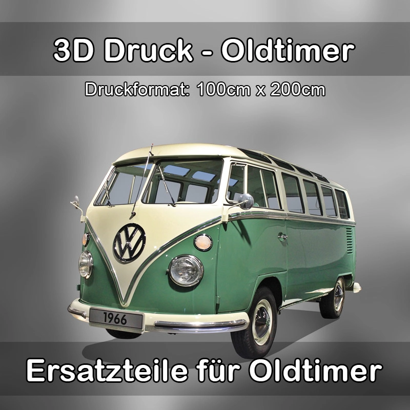 Großformat 3D Druck für Oldtimer Restauration in Wegberg 