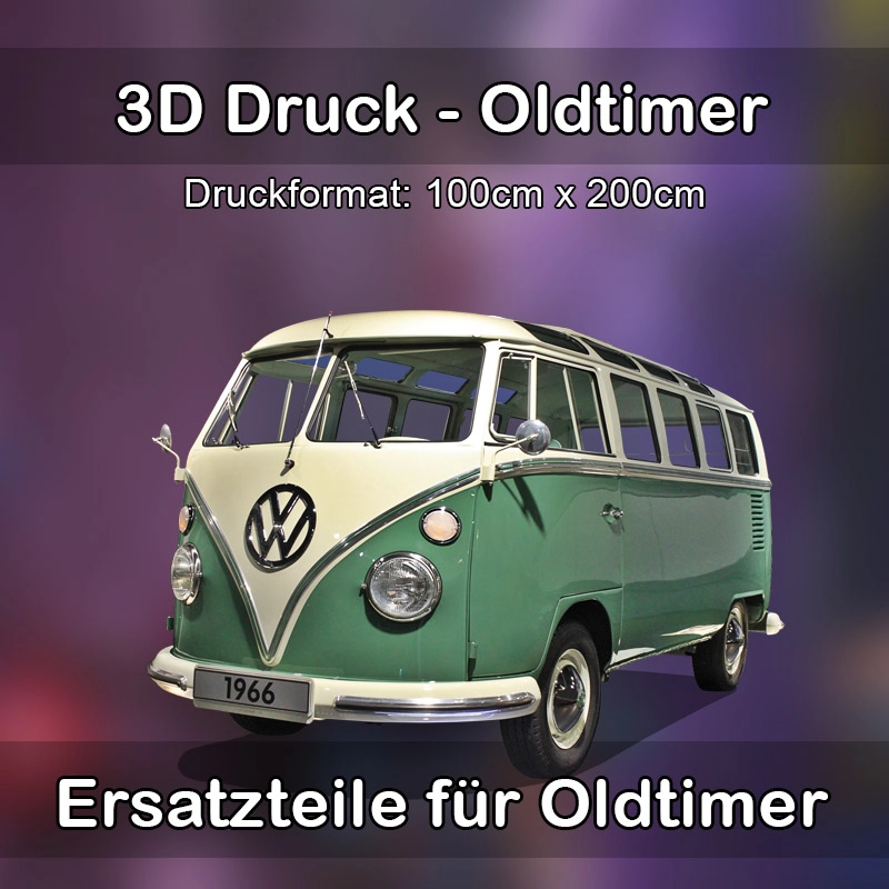 Großformat 3D Druck für Oldtimer Restauration in Weiden in der Oberpfalz 