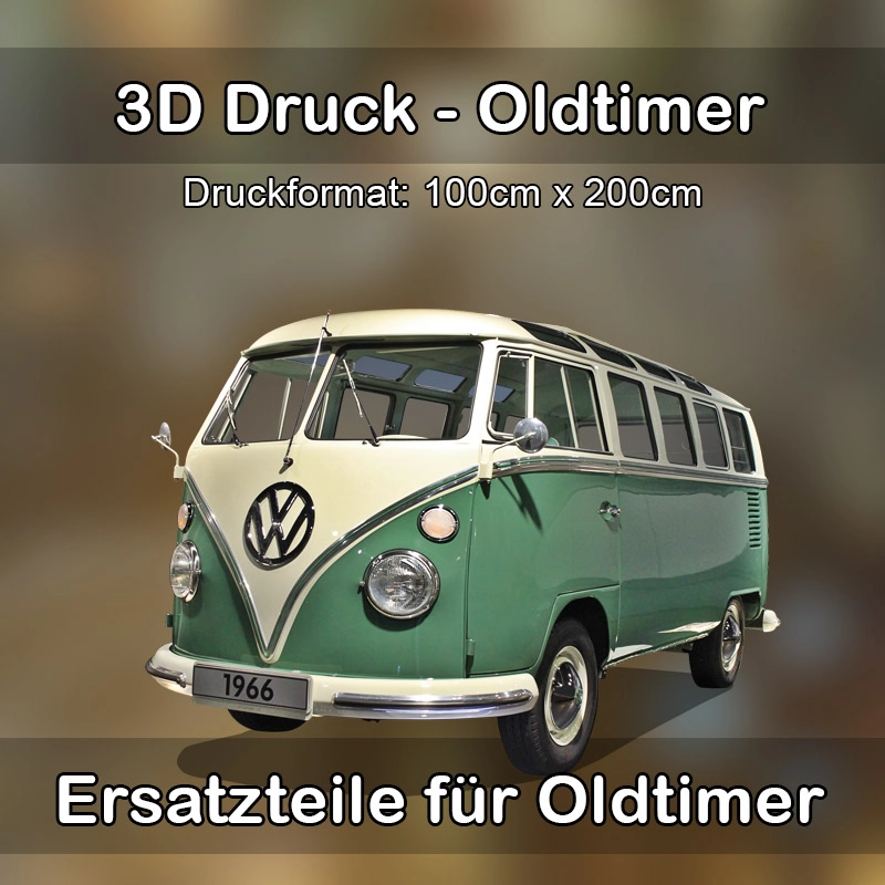 Großformat 3D Druck für Oldtimer Restauration in Weiherhammer 