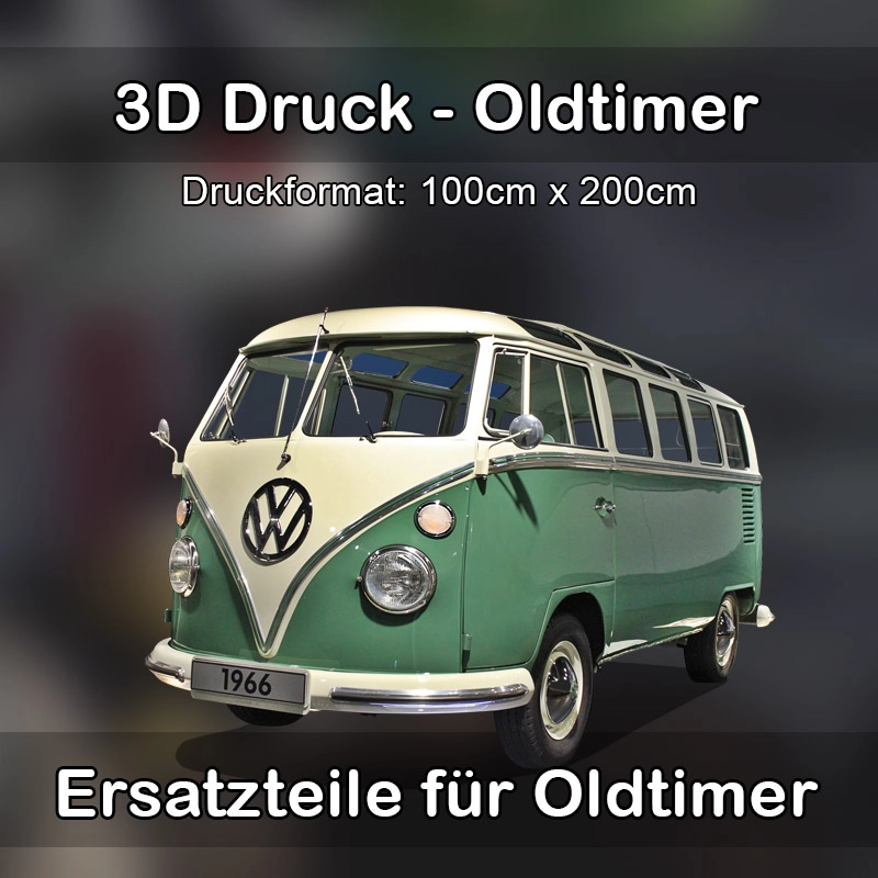 Großformat 3D Druck für Oldtimer Restauration in Weikersheim 