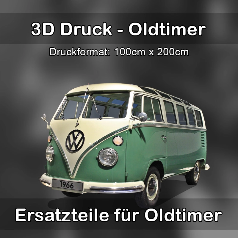 Großformat 3D Druck für Oldtimer Restauration in Weil am Rhein 