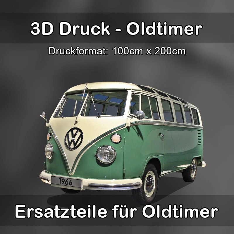 Großformat 3D Druck für Oldtimer Restauration in Weil (Oberbayern) 