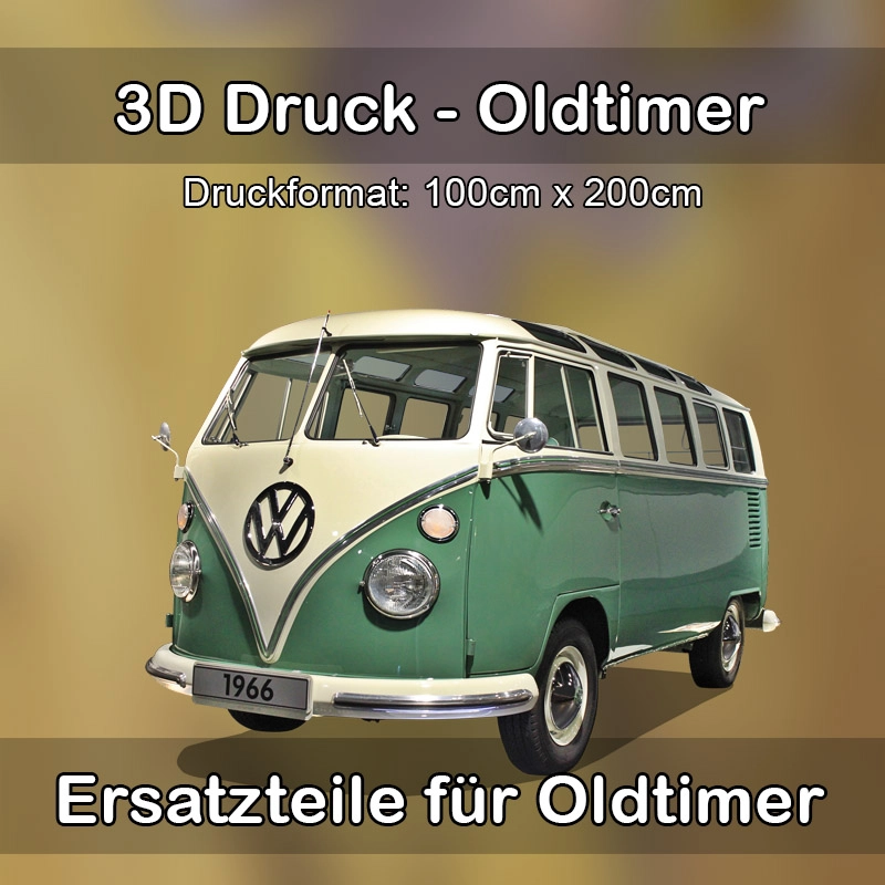 Großformat 3D Druck für Oldtimer Restauration in Weiler-Simmerberg 