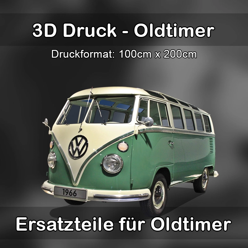 Großformat 3D Druck für Oldtimer Restauration in Weilheim an der Teck 