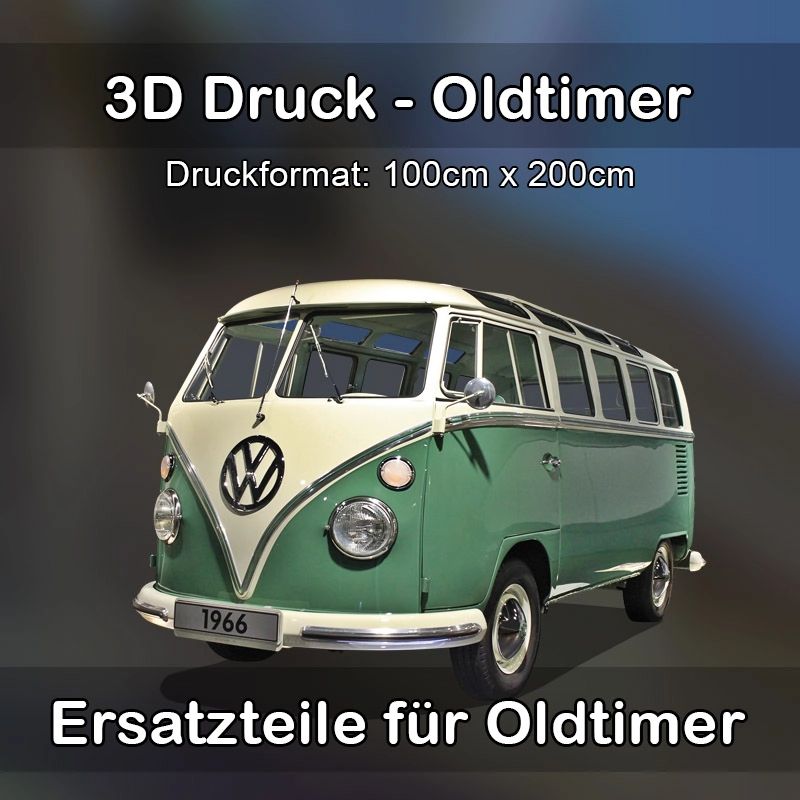 Großformat 3D Druck für Oldtimer Restauration in Weilheim (Baden) 