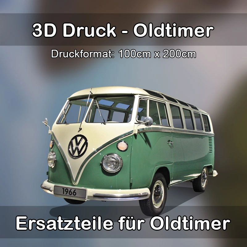 Großformat 3D Druck für Oldtimer Restauration in Weilheim in Oberbayern 