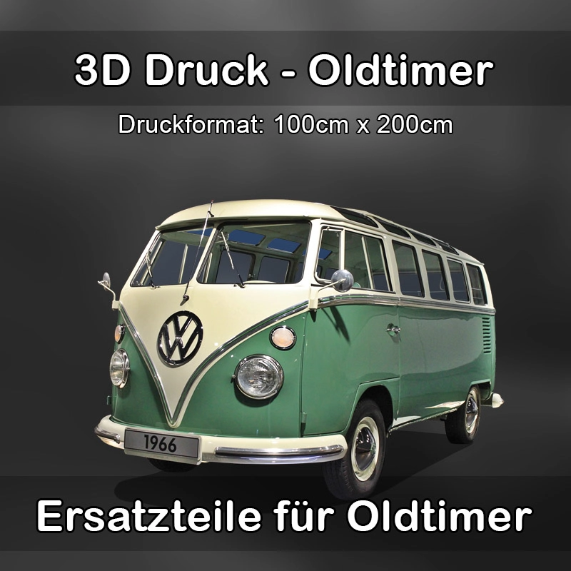 Großformat 3D Druck für Oldtimer Restauration in Weimar 