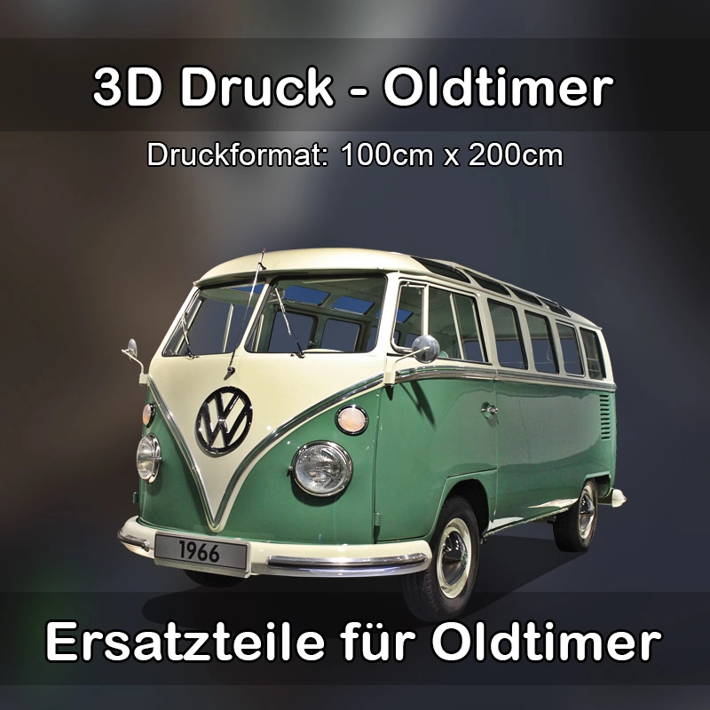Großformat 3D Druck für Oldtimer Restauration in Weingarten (Baden) 