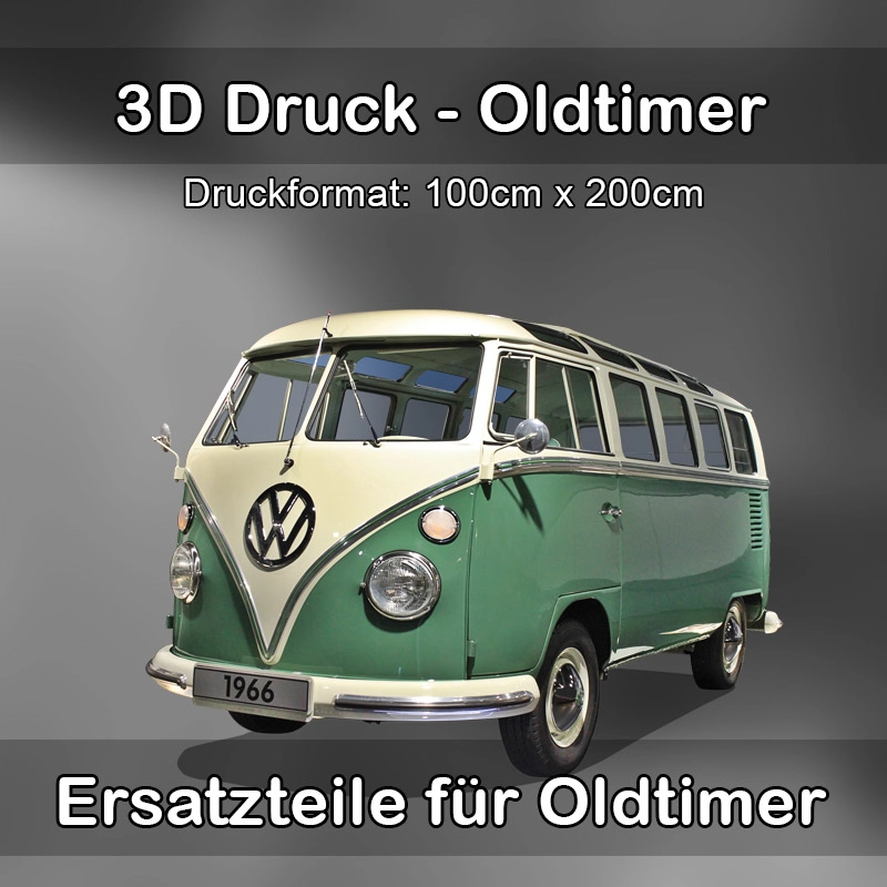 Großformat 3D Druck für Oldtimer Restauration in Weinheim (Bergstraße) 