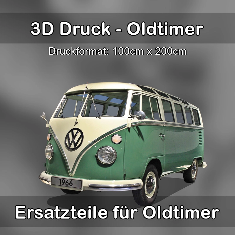 Großformat 3D Druck für Oldtimer Restauration in Weinsberg 