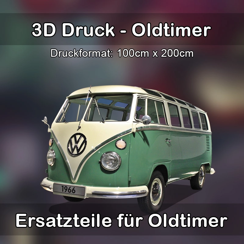 Großformat 3D Druck für Oldtimer Restauration in Weisenheim am Sand 