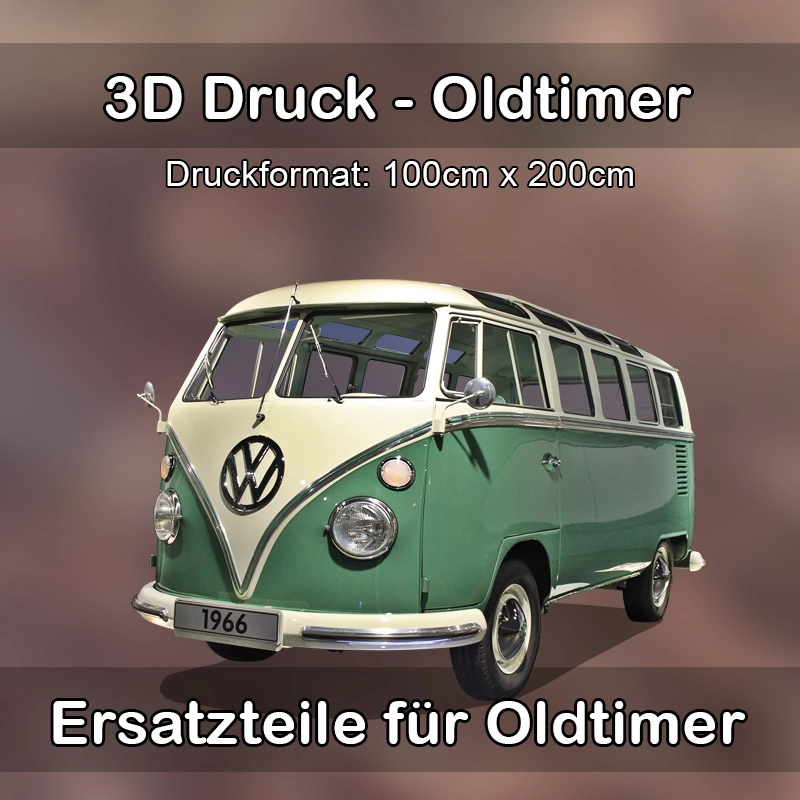 Großformat 3D Druck für Oldtimer Restauration in Weissach im Tal 