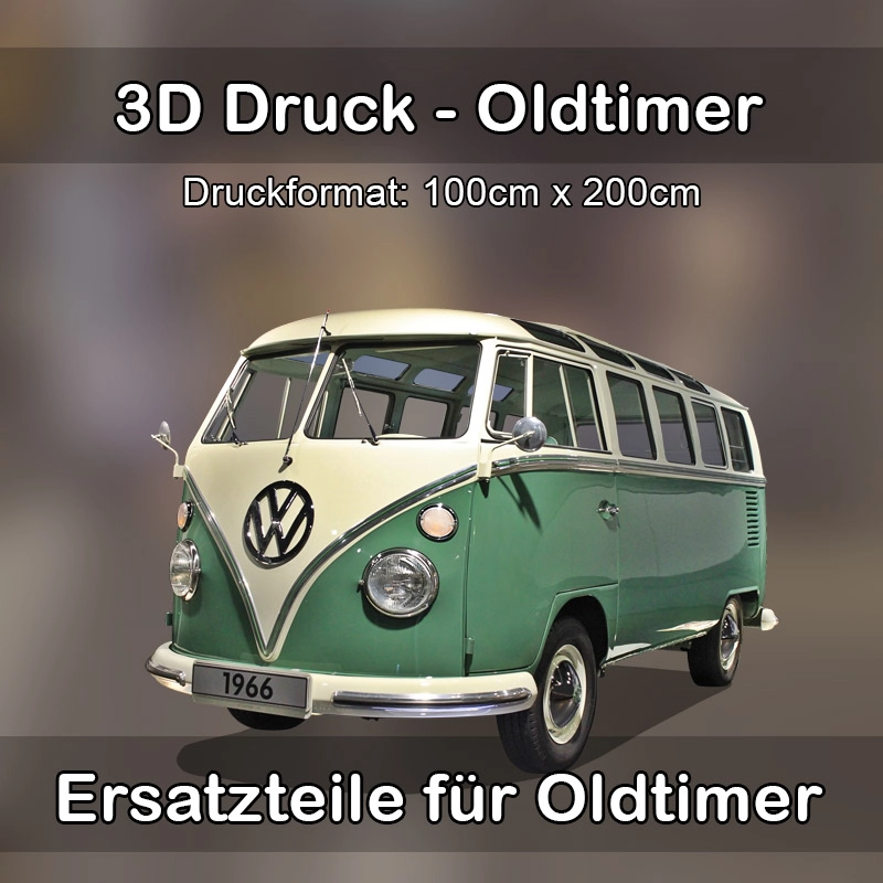 Großformat 3D Druck für Oldtimer Restauration in Weissach 