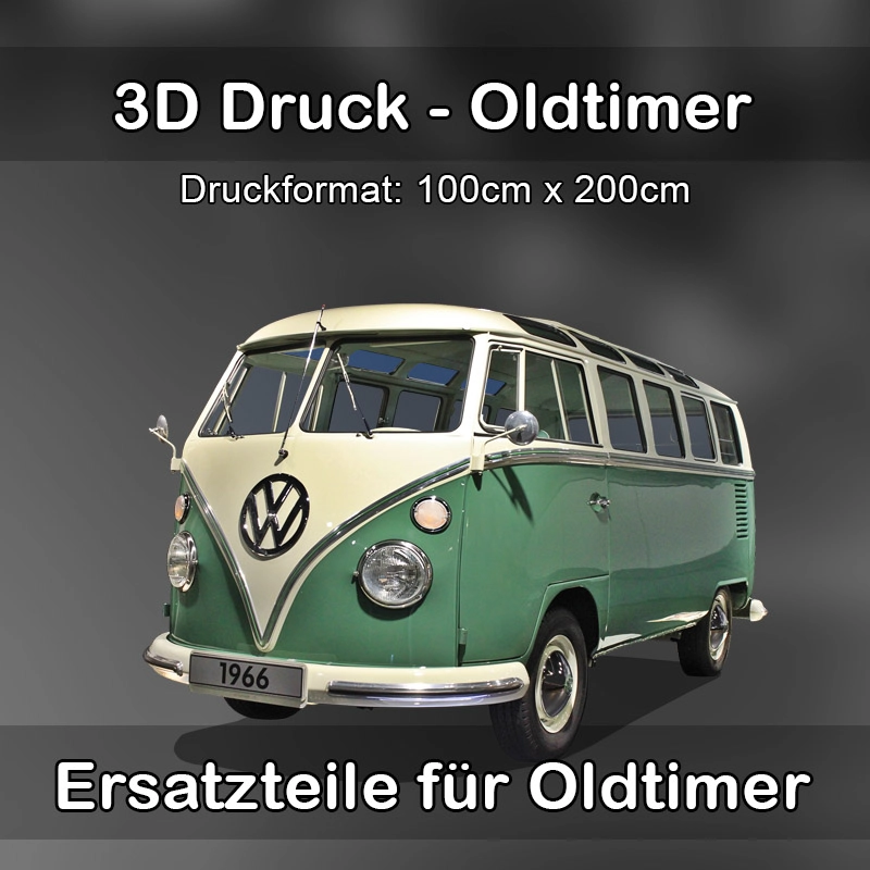 Großformat 3D Druck für Oldtimer Restauration in Weißenberg 