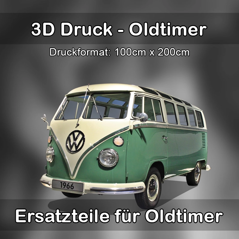 Großformat 3D Druck für Oldtimer Restauration in Weißenburg in Bayern 