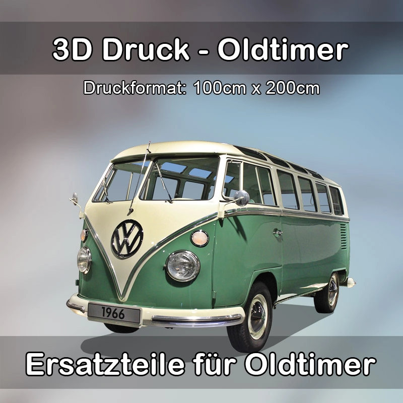 Großformat 3D Druck für Oldtimer Restauration in Weißenfels 