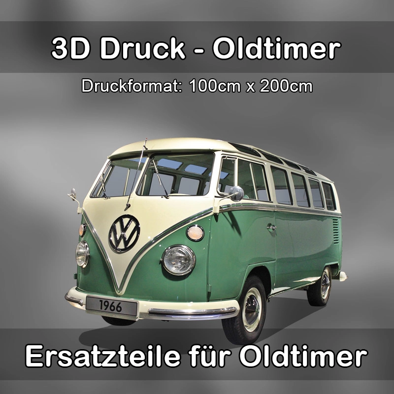 Großformat 3D Druck für Oldtimer Restauration in Weißenhorn 