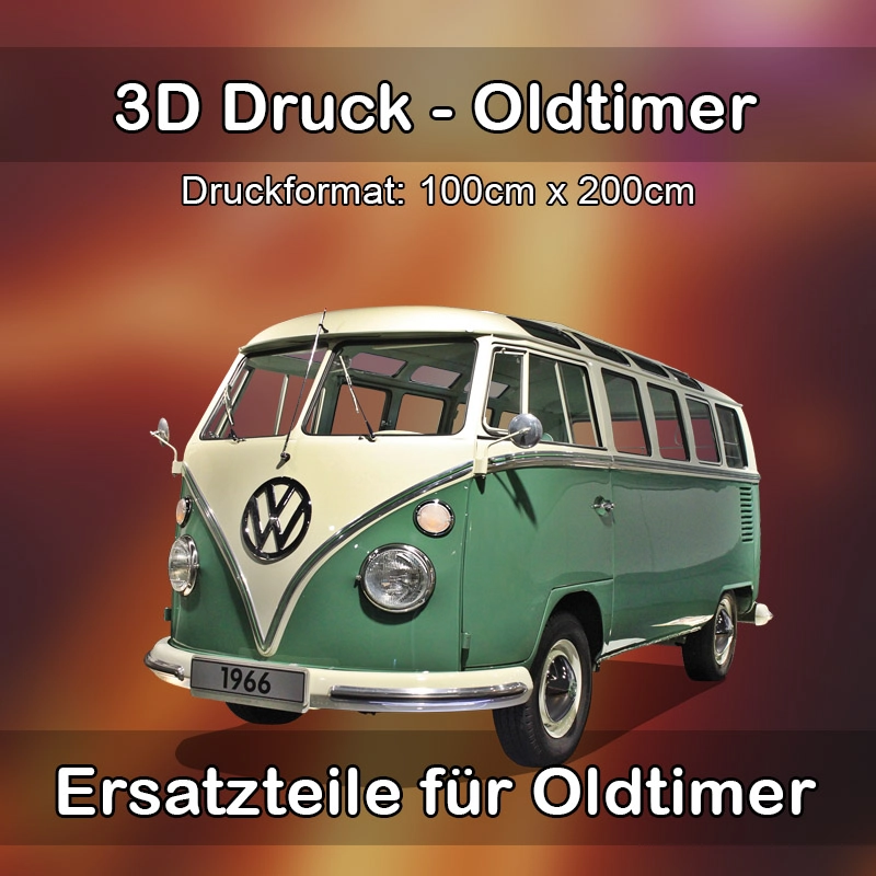 Großformat 3D Druck für Oldtimer Restauration in Weitramsdorf 