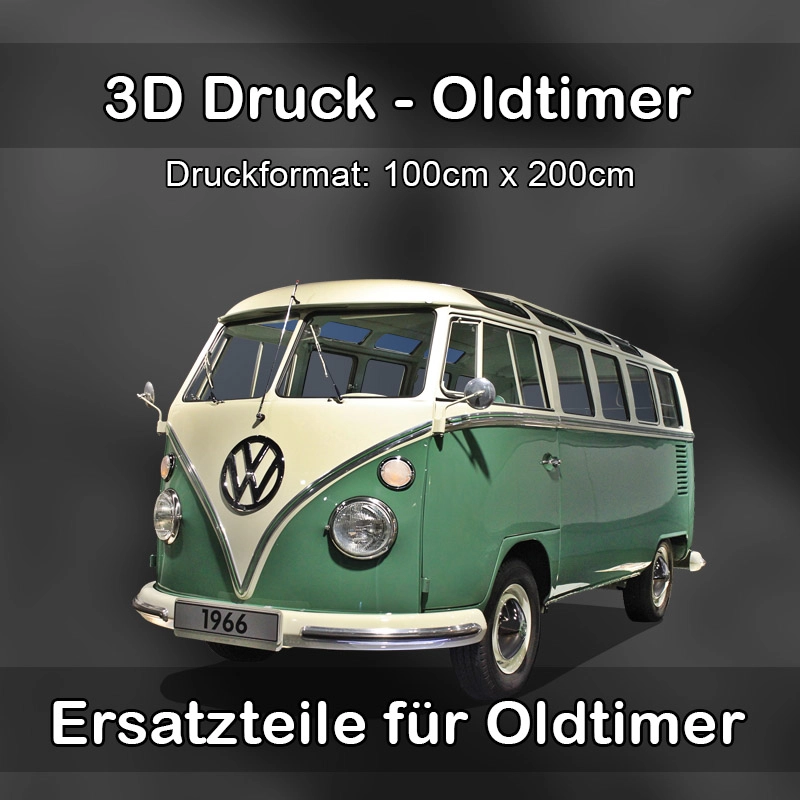 Großformat 3D Druck für Oldtimer Restauration in Wendelstein 