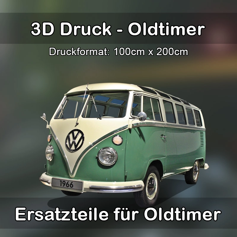 Großformat 3D Druck für Oldtimer Restauration in Wendlingen am Neckar 