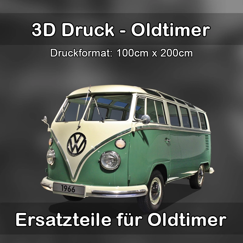 Großformat 3D Druck für Oldtimer Restauration in Werdohl 