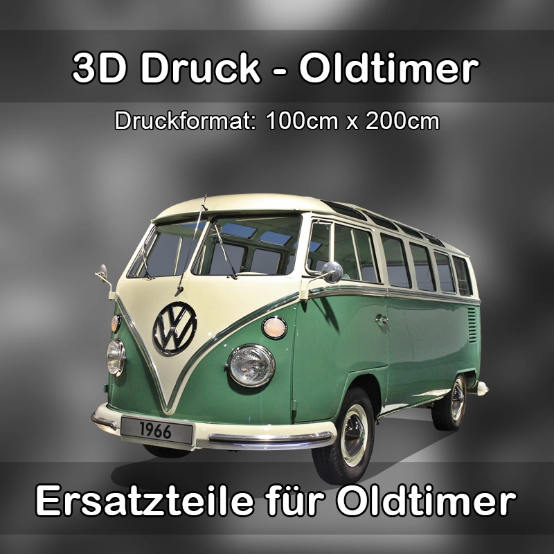 Großformat 3D Druck für Oldtimer Restauration in Werlte 