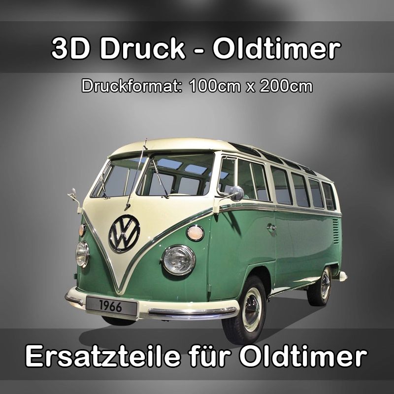 Großformat 3D Druck für Oldtimer Restauration in Wermelskirchen 