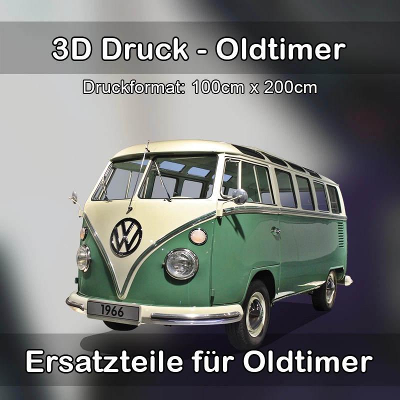 Großformat 3D Druck für Oldtimer Restauration in Wermsdorf 