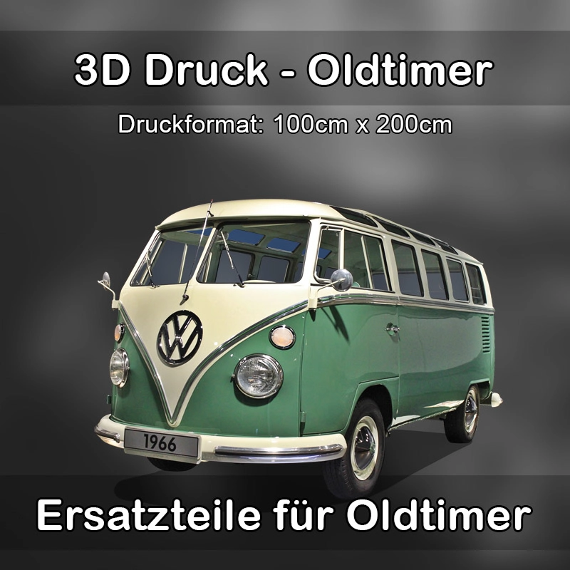 Großformat 3D Druck für Oldtimer Restauration in Wernau 