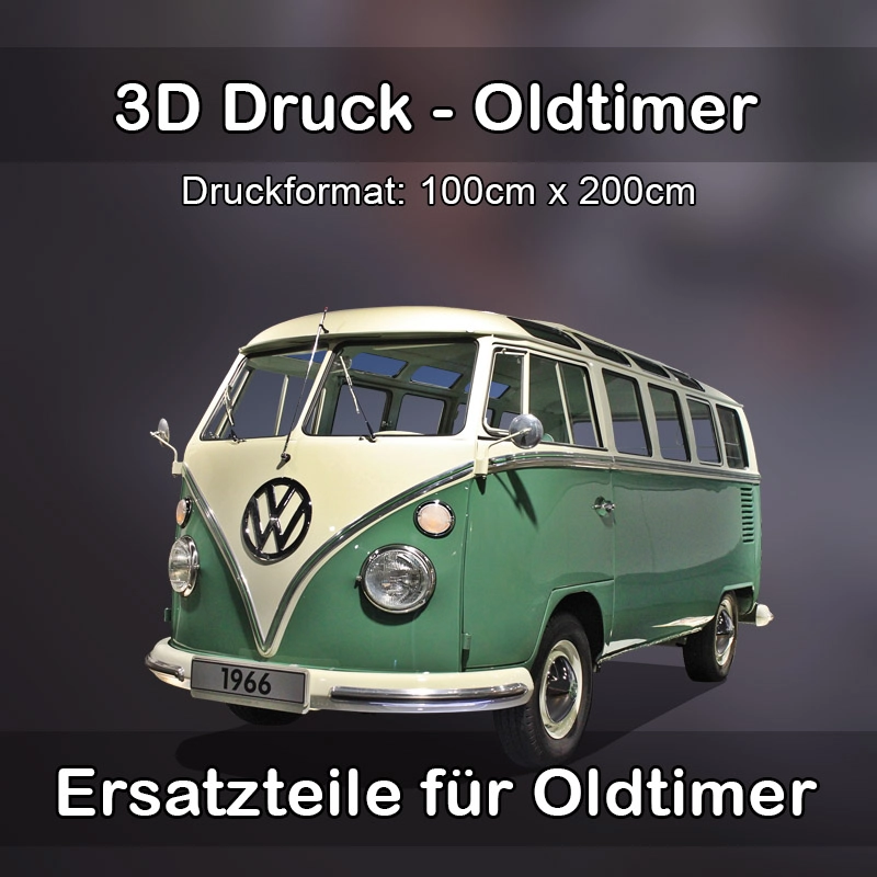 Großformat 3D Druck für Oldtimer Restauration in Werne 