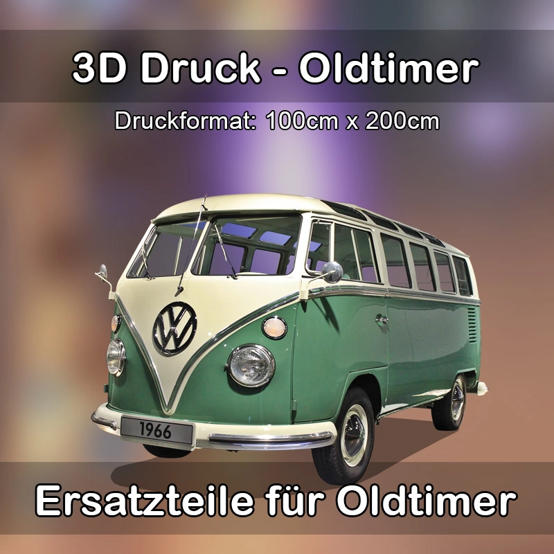 Großformat 3D Druck für Oldtimer Restauration in Werneck 