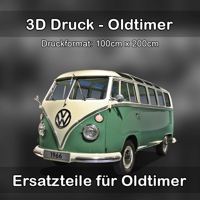Großformat 3D Druck für Oldtimer Restauration in Wernigerode 