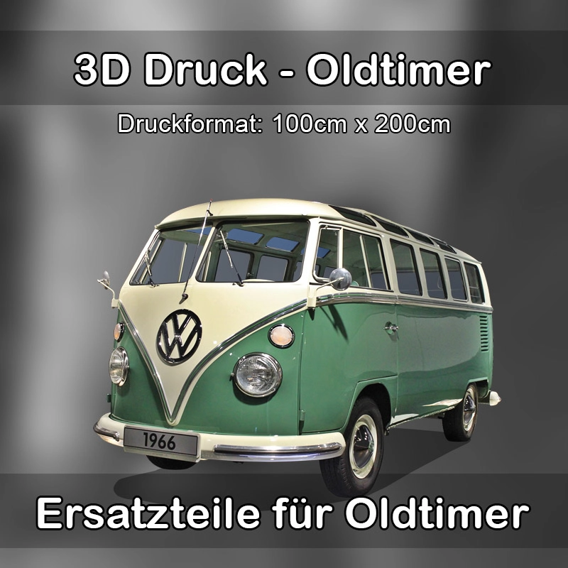 Großformat 3D Druck für Oldtimer Restauration in Werra-Suhl-Tal 