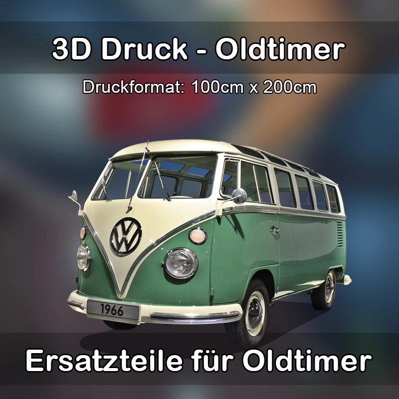 Großformat 3D Druck für Oldtimer Restauration in Wesenberg-Mecklenburg 