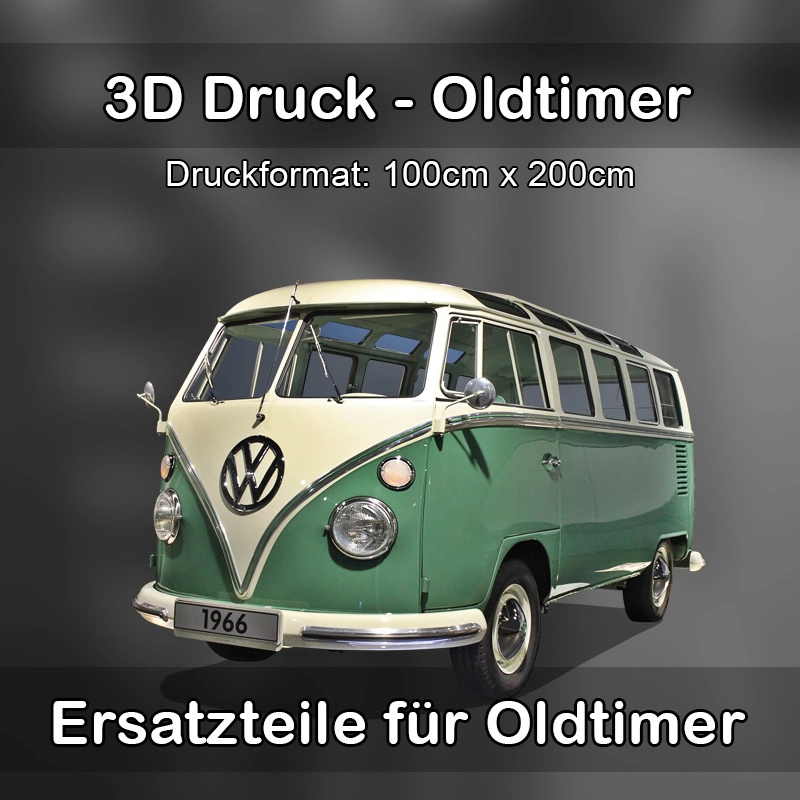 Großformat 3D Druck für Oldtimer Restauration in Weßling 
